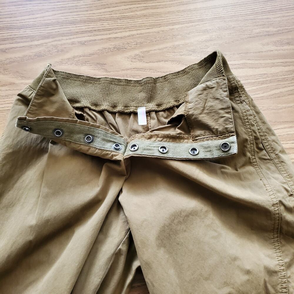 Free People Movement Pants Womens Small Khaki Mesmerize Me Pant Cargo - Picture 7 of 14
